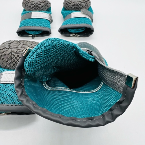 HC Pet Teal and Gray Dog Boots Size 5 NWT - Picture 4 of 9